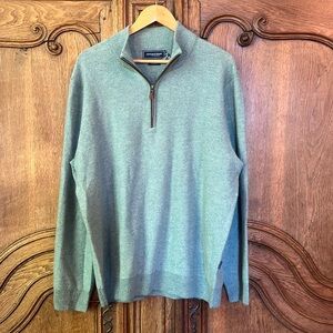 Vineyard Vines 1/4 Zip 100% Cashmere Sweater NEW